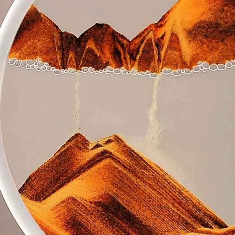3D Hourglass Deep Sea Sandscape