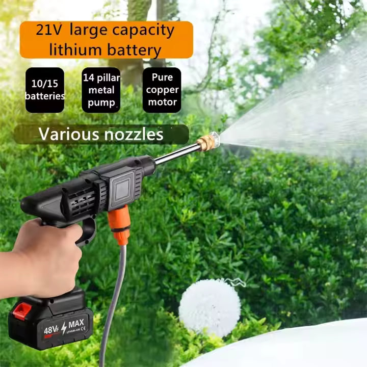 HydroPower™ | Revolutionary Cordless Pressure Washer ( X2 Extra Batteries )