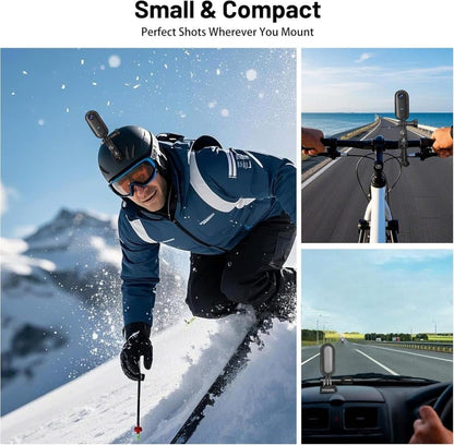 4K WiFi Sports Camera H88 – HD Action Cam with Night Vision & App Control + Free 32 GB SD Card🎁 - AfrickanTZ