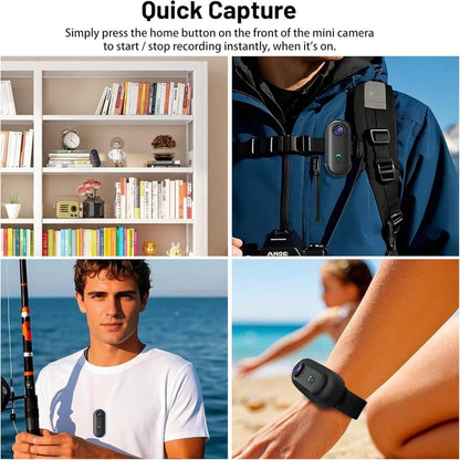 4K WiFi Sports Camera H88 – HD Action Cam with Night Vision & App Control + Free 32 GB SD Card🎁 - AfrickanTZ