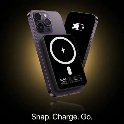 MagSnap™ Ultra-Slim Power Bank - 15W Magnetic Wireless + 20W USB-C Fast Charge