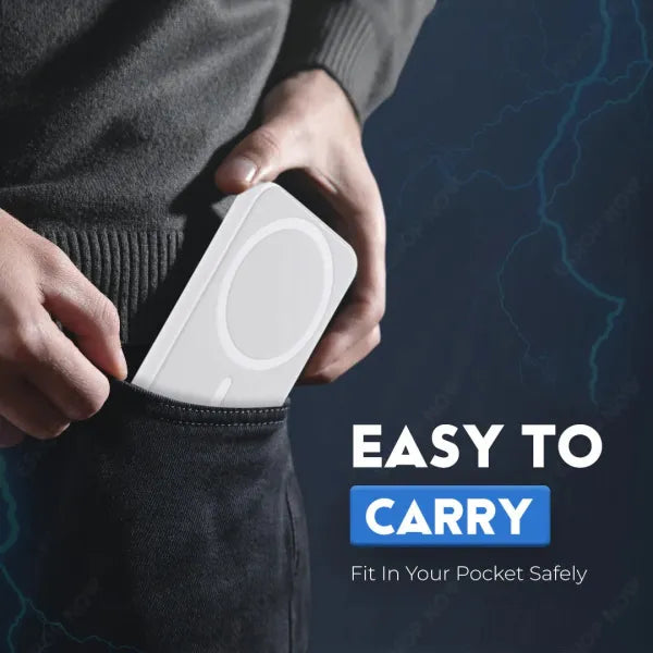 MagSnap™ Ultra-Slim Power Bank - 15W Magnetic Wireless + 20W USB-C Fast Charge