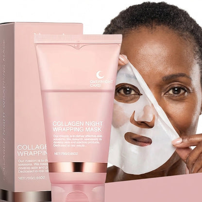 GlassGlow™ ORIGINAL Collagen night Mask | Buy 1 Get 1 Free 🎁 - AfrickanTZ