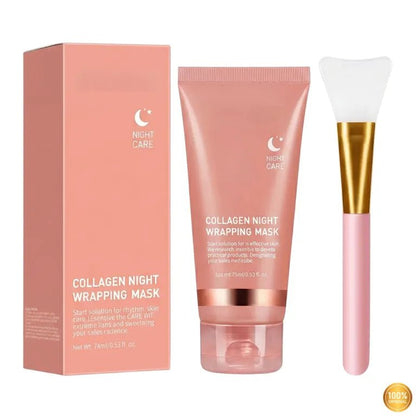 GlassGlow™ ORIGINAL Collagen night Mask | Buy 1 Get 1 Free 🎁 - AfrickanTZ