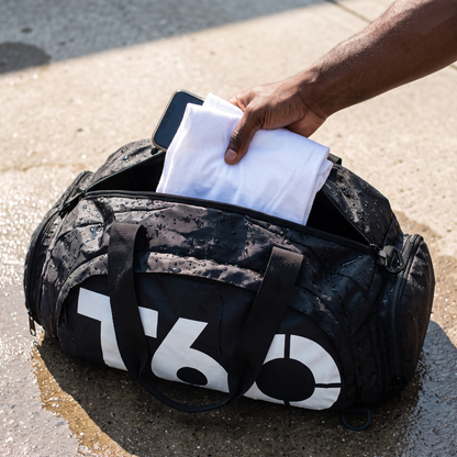 T60 PowerDuffel™ – Waterproof Sports, Gym & Travel Bag(Black | Grey)