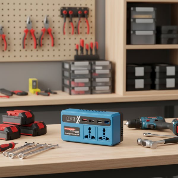 High - Capacity 120W Smart Battery Inverter – Portable AC & USB Power Solution - AfrickanTZ