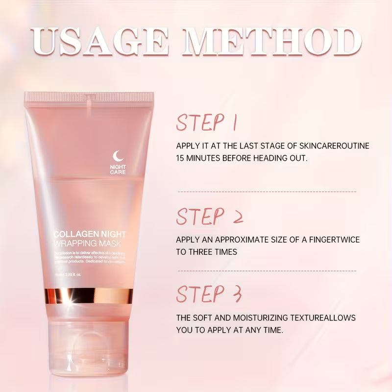 GlassGlow™ ORIGINAL Collagen night Mask