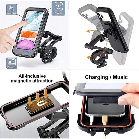 MotorClip™ – The Ultimate 360° Rotating Motorcycle Phone Mount. - AfrickanTZ
