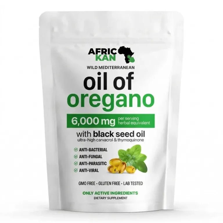 Pure Oregano Immune Softgels – Strong Immune Support with Black Seed Oil - AfrickanTZ