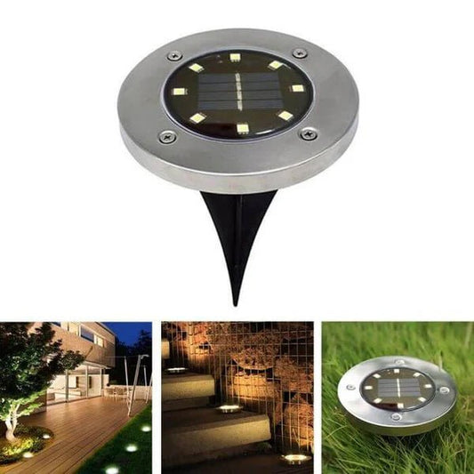 SolarGlow™ LED Outdoor Lights – Auto - On Waterproof Garden Lamps x 4 - AfrickanTZ