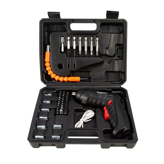 SpinPower™ UltraDrive – Cordless Screwdriver Set (47 pcs) - AfrickanTZ