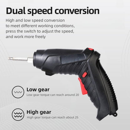 SpinPower™ UltraDrive – Cordless Screwdriver Set (47 pcs) - AfrickanTZ