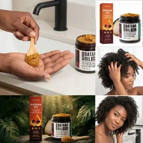 The Batana Pack™ — 100% Pure Unrefined Oil & Cream | 4oz | 𝗼𝗿𝗶𝗴𝗶𝗻𝗮𝗹 𝗹𝗮𝗯 - 𝘁𝗲𝘀𝘁𝗲𝗱 ✅ - AfrickanTZ