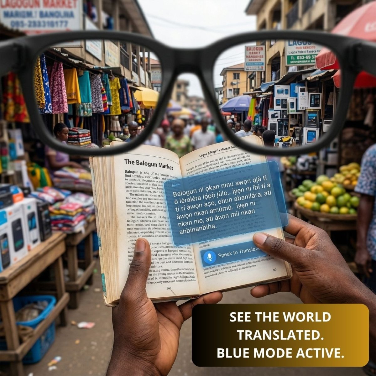 VisionX Elite™ AI Glasses — Ultra - HD Smart Camera Lents - AfrickanTZ