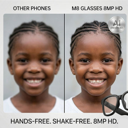 VisionX Elite™ AI Glasses — Ultra - HD Smart Camera Lents - AfrickanTZ
