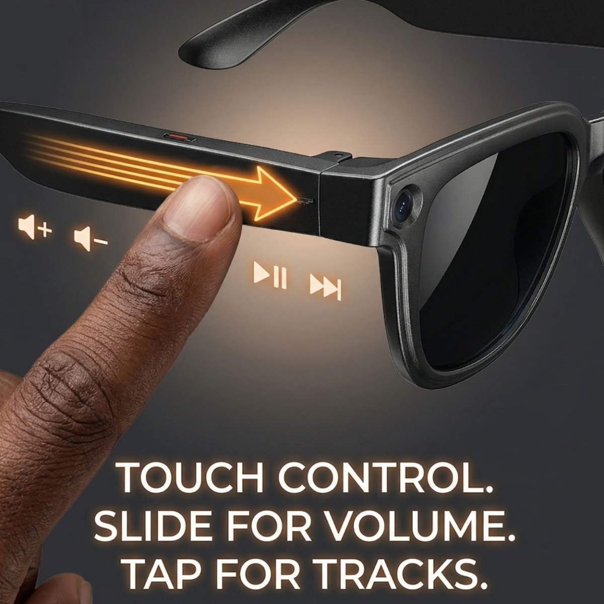 VisionX Elite™ AI Glasses — Ultra - HD Smart Camera Lents - AfrickanTZ